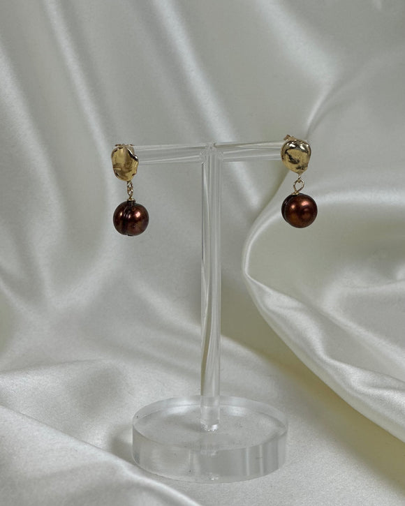 Molten Drop Stud - Bronze