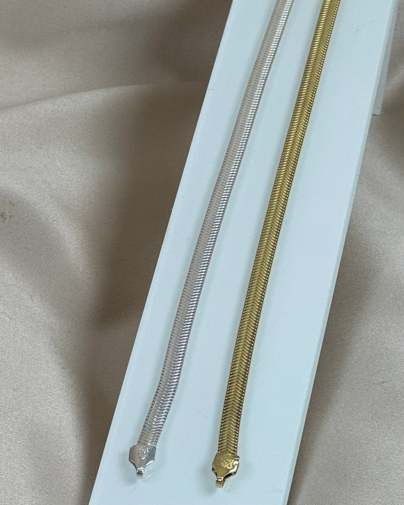 Ribbon Chain Bracelet