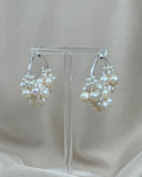 Statement Pearl Wrap Hoops