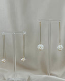Cluster Pearl Chain Thread-Through
