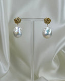 Rose Baroque Earring