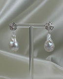 Rose Baroque Earring