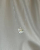 Cluster Pearl Necklace