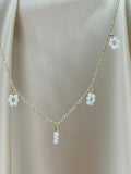 Pearl Daisy Chain Necklace