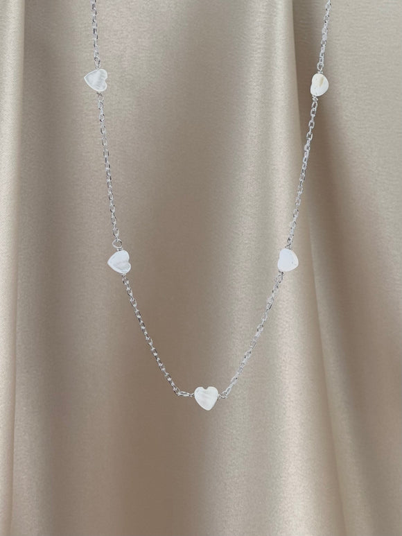 Heart Scatter Necklace