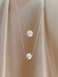 Floating Pearl Necklace