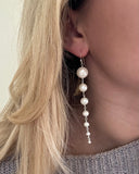 Pearl Gradient Earrings - Long