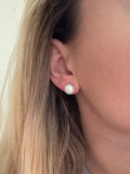 Pearl Studs - Off White