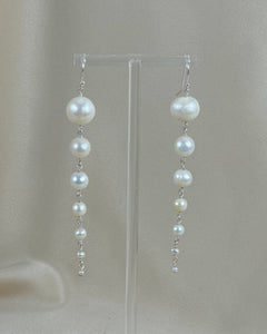 Pearl Gradient Earrings - Long