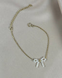Pearl Bow Bracelet