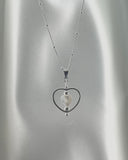 Heart Spinner Necklace