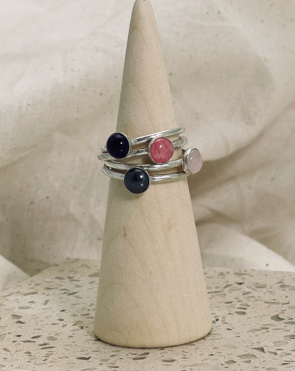 Gem Stacking Ring