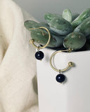 Hoop With Pearl Drop