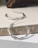 Chunky Twirl Hoop