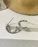 Chunky Twist Hoop