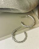 Chunky Twist Hoop