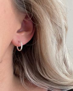 Dainty Twist Hoop