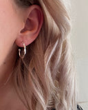 Chunky Twirl Hoop