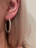 Chunky Twist Hoop