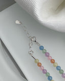 Dainty Pastel Beaded Necklace
