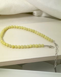 Dainty Pastel Beaded Anklet