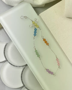 Pastel Cluster Bracelet