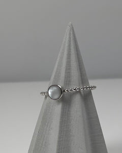 Bobble Gem Stacking Ring
