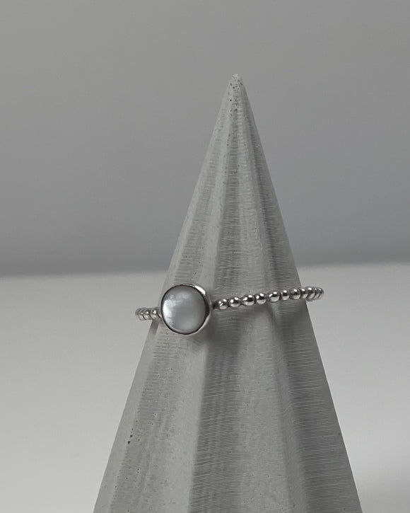 Bobble Gem Stacking Ring
